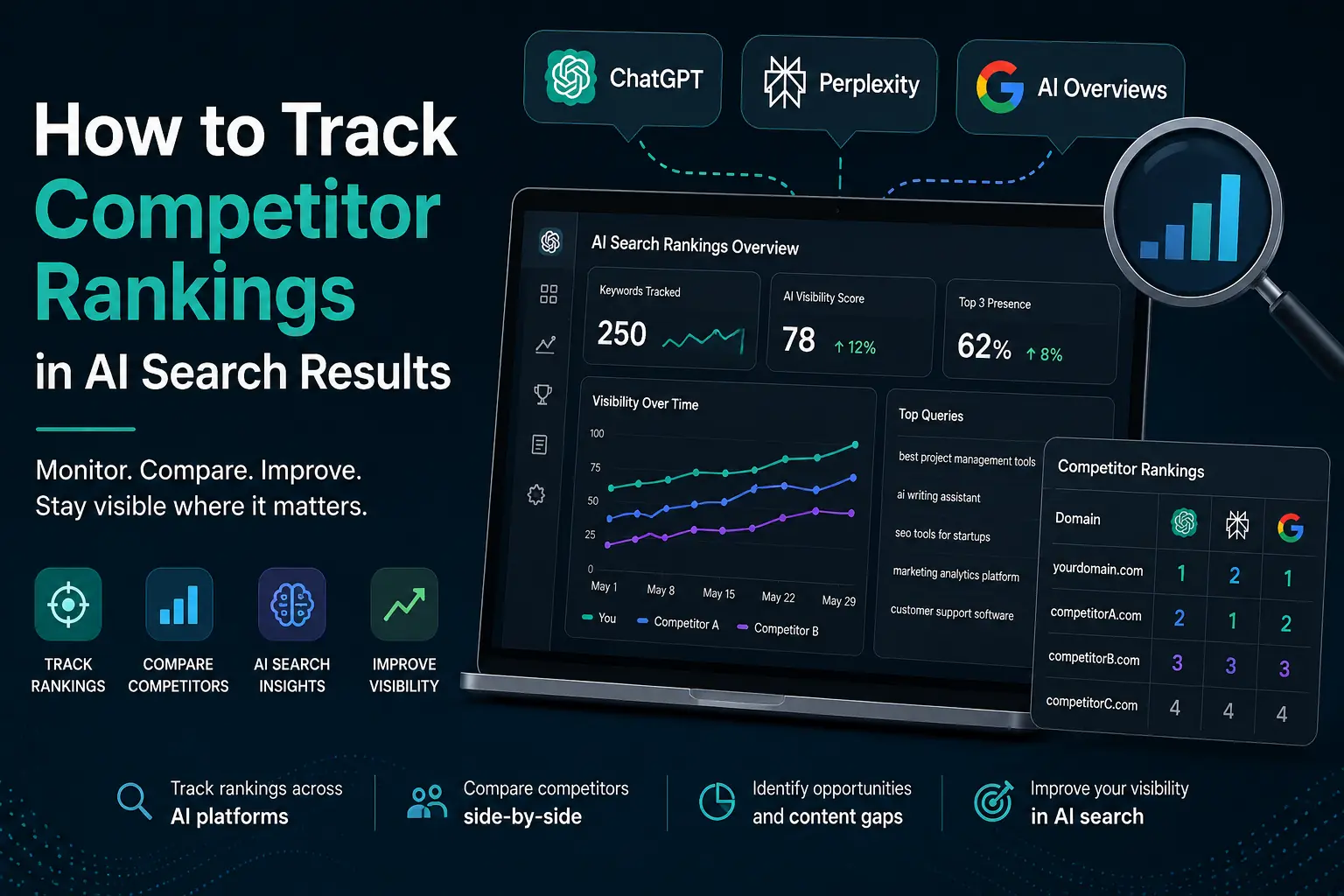 How to Track Competitor Rankings in AI Search Results